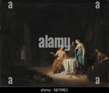 Quecksilber und Proserpina. Museum: Statens Museum for Arts, Kopenhagen. AUTOR: WILLEM DE POORTER. Stockfoto