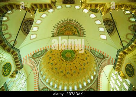 Türkiye, Türkei, Istanbul, Süleymaniye Camii, Moschee, Stockfoto