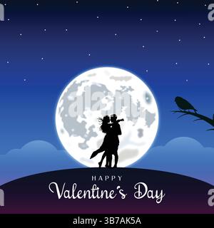 Happy Valentine's Day Poster | Valentinstag Stock Vektor