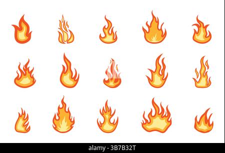 Flammenillustration, Feuer Flammen svg, Feuer Flammen Silhouette, Feuer Vektor Illustration, Feuer Vektor, Flammenillustration, Flammenvektor, Flammenvektor Stock Vektor