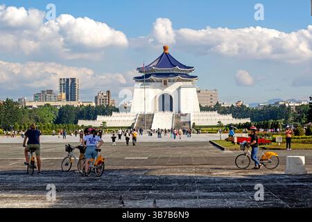 Chiang Kai-Shek Memorial Hall in Taipeh Stockfoto