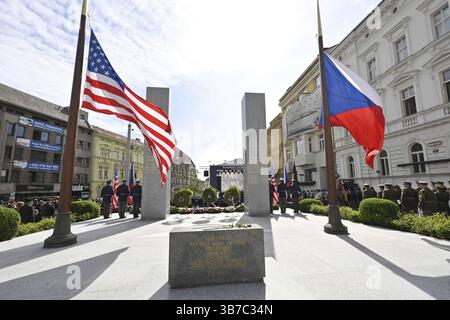 Prag, Tschechische Republik. Mai 2025. Fotografiert während einer militärischen Zeremonie der tschechischen Verteidigung am Dienstag, den 6. Mai 2025 in Prag. König Philippe von Belgien besucht das Land am 5. Mai 2025 und 6. Mai 2025 offiziell. BELGA FOTOPOOL PHILIP REYNAERS Credit: Belga News Agency/Alamy Live News Stockfoto