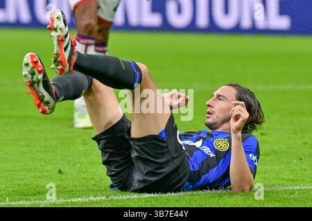 April 2024, Milano, null, Italien: Milano, Italien. April 2024. Matteo Darmian (36) von Inter war während des Spiels zwischen Inter und Cagliari in Giuseppe Meazza in Mailand zu sehen. (Foto: © Gonzales Photo/Gonzales Photo via ZUMA Press) Stockfoto