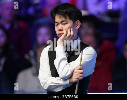 Aktenfoto vom 26.11.2023 von Yuan Sijun. Yuan nahm 2017 als 17-Jähriger an der Tour Teil und es dauerte nicht lange, bis ihm der Lob einiger der Großen des Spiels in den Ohren lautete. Ausgabedatum: Dienstag, 6. Mai 2025. Stockfoto