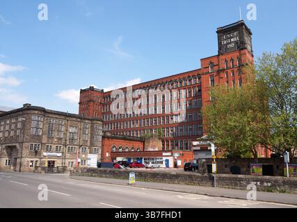 East Mill und Strutt House, Belper Derbyshire Stockfoto