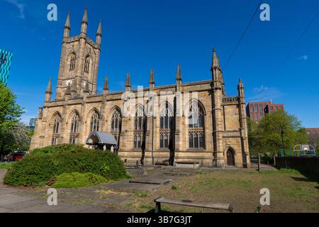 Bild der St. Mary's Church in Sheffield, Großbritannien. Stockfoto