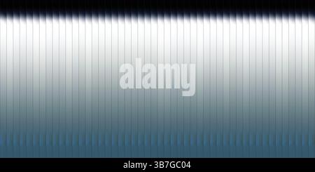 Blaue vertikale Wellenlinien, die eine optische Tiefentäuschung bilden Stock Vektor