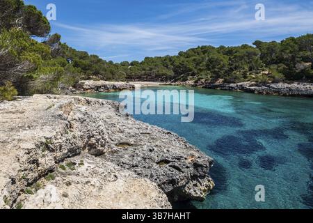 SA Barca Trencada, Stadtgebiet Santanyi, Mallorca, Balearen, Spanien, Europa Stockfoto
