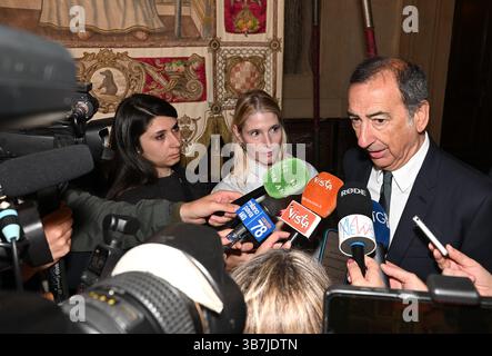 Mailand, . Mai 2025. Mailand, Italien KLAVIERSTADT MAILAND institutionelles Präsentationsfestival vom 23. Bis 25. Mai in Mailand, Foto: Giuseppe Sala Bürgermeister von Mailand Credit: Independent Photo Agency/Alamy Live News Stockfoto