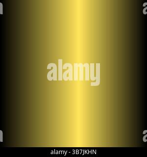 Goldener Glow-Gradienten-Hintergrund – Vektorbild In Hoher Qualität Stock Vektor