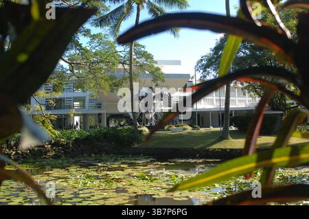 Das Pearl Resort & Spa Fiji, Pacific Harbour, Central District und Serua Province, Viti Levu, Fidschi. Stockfoto
