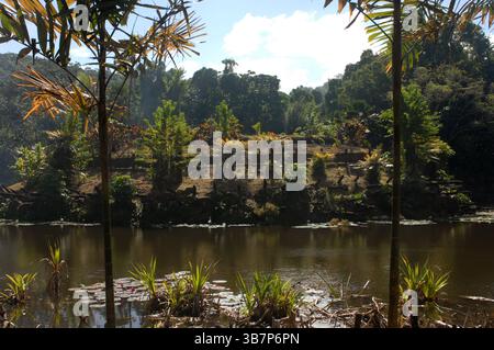 Pacific Harbour, Central District und Serua Province, Viti Levu, Fidschi. Stockfoto