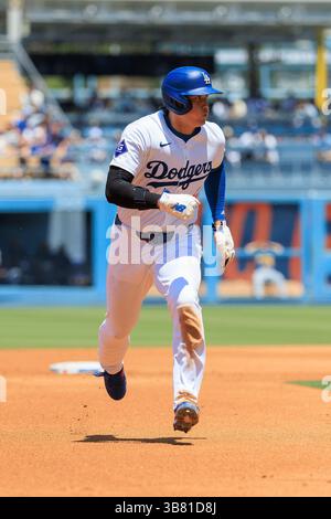 7. Juli 2024, Los Angeles, Kalifornien, USA: Shohei Ohtani #17 der Los Angeles Dodgers während ihres regulären MLB-Saisonspiels gegen die Milwaukee Brewers am Sonntag, den 7. Juli 2024, im Dodger Stadium in Los Angeles, Kalifornien. Dodgers verlieren gegen Brewers, 9:2. JAVIER ROJAS/PI (Foto: © PI via ZUMA Press Wire) Stockfoto