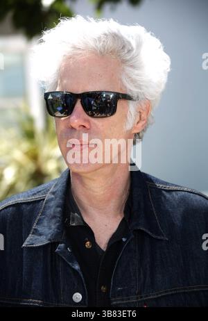 Jim Jarmusch beim Fotogespräch für „Only Lovers Left Alive“ während der Filmfestspiele in Cannes am 25. Mai 2013 Stockfoto