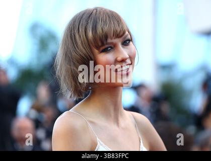 Karlie Kloss bei der Premiere von „der Immigrant“ während der Filmfestspiele in Cannes am 24. Mai 2013 in Frankreich Stockfoto