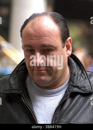 James Gandolfini in New York City - 24. Mai 2007 Stockfoto