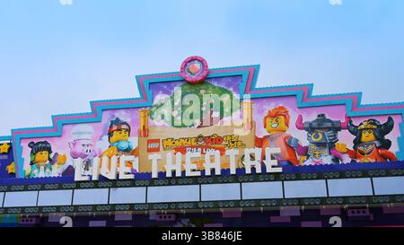 (250507) -- SHANGHAI, 7. Mai 2025 (Xinhua) -- dieses Foto vom 15. April 2025 zeigt einen Blick auf das LEGOLAND Shanghai Resort in Shanghai, Ostchina. ZUM „LEGOLAND Shanghai Resort soll am 5. Juli eröffnet werden“ (LEGOLAND Shanghai Resort/Handout Via Xinhua) Stockfoto