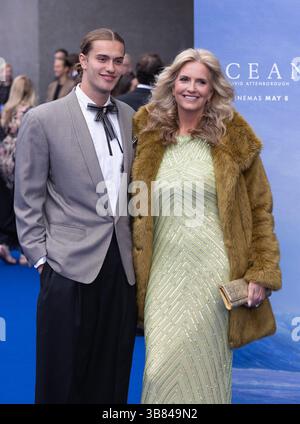 London, Großbritannien. Mai 2025. Alistair Wallace Stewart und Penny Lancaster nehmen am 6. Mai 2025 an der Royal Festival Hall in London, England, Großbritannien Teil. Quelle: S.A.M./Alamy Live News Stockfoto