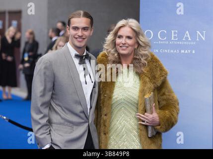 London, Großbritannien. Mai 2025. Alistair Wallace Stewart und Penny Lancaster nehmen am 6. Mai 2025 an der Royal Festival Hall in London, England, Großbritannien Teil. Quelle: S.A.M./Alamy Live News Stockfoto