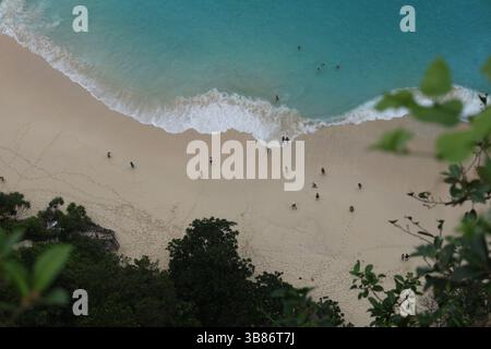 Nusa Penida - wunderschöne Strände von Bali Stockfoto