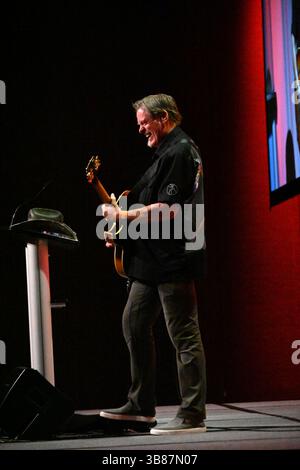 8. März 2024, Overland Park, Kansas, USA: Musikkünstler und politischer Aktivist aus Ted Nugent County ist Headliner bei tonights Johnson County Kansas Republican Spendenaktion (Credit Image: © Mark Reinstein/ZUMA Press Wire) Stockfoto