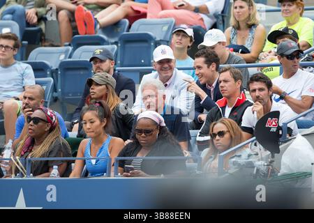 FLUSHING NY - AUGUST 30: Schauspieler Kevin Spacey, Tag sechs der US Open 2014 im USTA Billie Jean King National Tennis Center am 30. August 2014 im Stadtteil Flushing des Queens Borough von New York City. (Kreditbild: © SMG via ZUMA Press Wire) Stockfoto