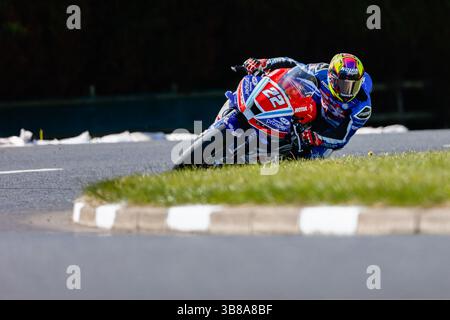 Portrush, Antrim, Nordirland. 7. Mai 2025; Briggs EquipmentNorth West 200 Motorcycle Race, Portrush, Antrim, Nordirland; North West 200 Training; Paul Jordan (Jackson Racing powered by Prosper2 Honda) während der Superbike Practice Credit: Action Plus Sports Images/Alamy Live News Stockfoto