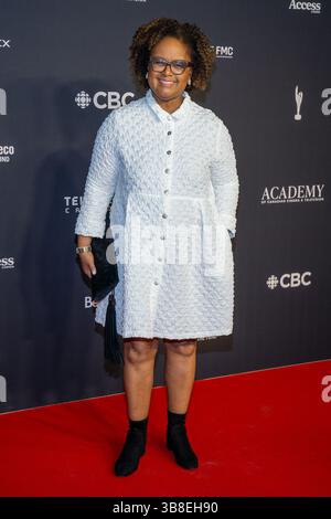 30. Mai 2024, Toronto, Ontario, Kanada: Tonya Williams nimmt an den Canadian Screen Awards 2024 im CBC Broadcast Centre Teil. Die Canadian Screen Awards, die 2013 gegründet wurden, zeichnen herausragende Filmproduktionen, Fernsehsendungen und digitale Medienproduktionen in ganz Kanada aus. Die Auszeichnungen werden von der Academy of Canadian Cinema & Television organisiert und zelebrieren die besten Talente und Errungenschaften der USA in der Unterhaltungsbranche. (Credit Image: © Shawn Goldberg/SOPA Images via ZUMA Press Wire) Stockfoto