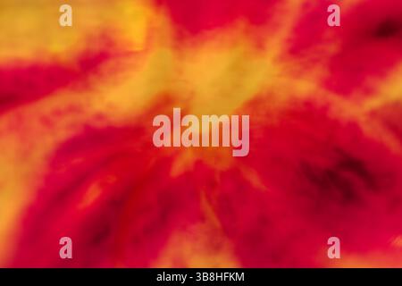 Kunstvolles Konzept aus gedämpften abstrakten Farben, erstellt mit Bewegungsunschärfe, voller zufälliger Muster, Linien, Textur, bunter Dichte und Interesse. Stockfoto