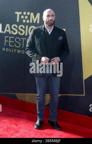 April 2024, Los Angeles, CA, USA: LOS ANGELES - 18. APR: John Travolta beim TCM Classic Film Festival 2024 Opening Night - 30. Jahrestag Präsentation von „Pulp Fiction“ im TCL Chinese Theater IMAX am 18. April 2024 in Los Angeles, CA (Credit Image: © Kathy Hutchins via ZUMA Press Wire) Stockfoto