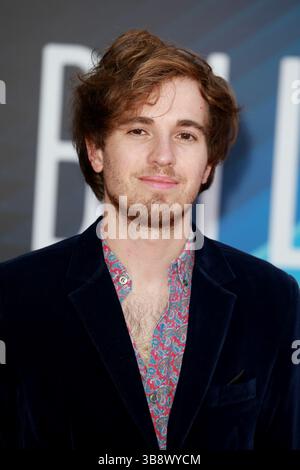 10. Oktober 2021, London, Vereinigtes Königreich: Joshua Edwards nimmt an der britischen Premiere „The French Dispatch“ während des 65. BFI London Film Festivals in der Royal Festival Hall in London Teil. (Credit Image: © Fred Duval/SOPA Images via ZUMA Press Wire) Stockfoto