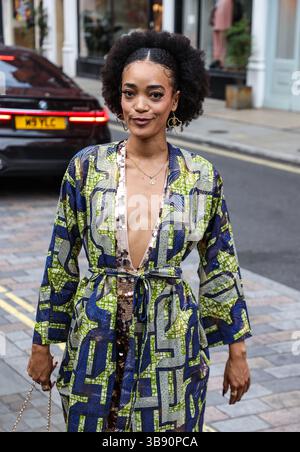 13. Juli 2023, London, Vereinigtes Königreich: Cassie Clare nimmt an der British Vogue x Self Portrait Summer Party im Chiltern Firehouse in London Teil. (Kreditbild: © Brett Cove/SOPA Images via ZUMA Press Wire) Stockfoto