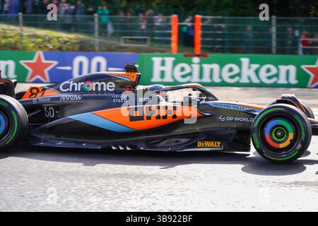 21. Juli 2023, Spa Francorchamps, Rieti, Belgien: Während der Qualifikationsrunde am Freitag, 28. Juli, FORMEL 1, MSC CRUISES, GRAND PRIX 2023 von BELGIEN - 30. Juli 2023 Spa Francorshamps, Belgien (Foto: © Alessio de Marco/ZUMA Press Wire) Stockfoto