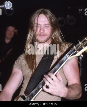 Fern Park, Florida, USA: OZZY OSBOURNE - ZAKK WYLDE spielt eine Gitarrenklinik und tritt mit lokalen Musikern in der Station auf - 15. August 1992 (Bild: © Christopher Helton Via ZUMA Press Wire) Stockfoto