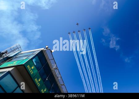 April 2023, Melbourne, Victoria, Australien: MELBOURNE, AUSTRALIEN – 2. APRIL: Atmosphäre beim Grand Prix der Formel 1 von Australien 2023 am 2. April 2023 (Foto: © Chris Putnam/ZUMA Press Wire) Stockfoto