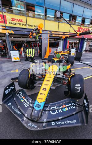 31. März 2023, Melbourne, Victoria, Australien: MELBOURNE, AUSTRALIEN – MÄRZ 31: McLaren Formel-1-Team beim Grand Prix von Australien 2023 am 31. März 2023 (Foto: © Chris Putnam/ZUMA Press Wire) Stockfoto