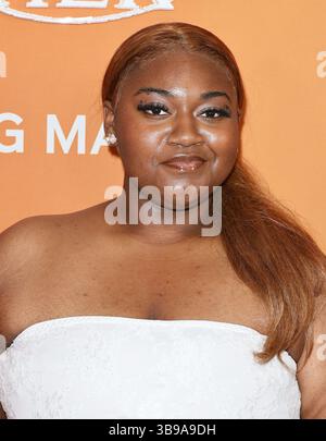 Los Angeles, USA. Mai 2025. Genesis Denise Hale kommt am Donnerstag, den 8. Mai 2025, zur Chi Staffel 7 im St Helen's House in Los Angeles, KALIFORNIEN. (Foto: Juan Pablo Rico/SIPA USA) Credit: SIPA USA/Alamy Live News Stockfoto