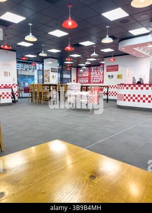 Fünf Jungs, Odyssey, Belfast. Stockfoto