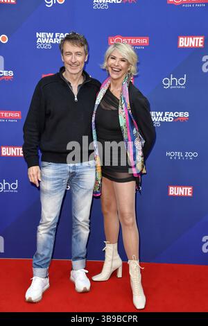 Guido Broscheit und Barbara Klein beim Bunte New Faces Award im Delphi Kino in Berlin am 08.05.2025 *** Guido Broscheit und Barbara Klein beim Bunte New Faces Award im Delphi Kino in Berlin am 08 05 2025 Stockfoto