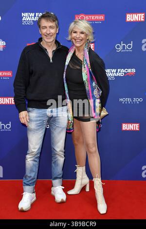 Guido Broscheit und Barbara Klein beim Bunte New Faces Award im Delphi Kino in Berlin am 08.05.2025 *** Guido Broscheit und Barbara Klein beim Bunte New Faces Award im Delphi Kino in Berlin am 08 05 2025 Stockfoto