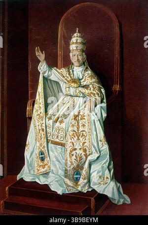 Leo XIII (1810-1903), italienischer Papst (1878-1903) Stockfoto