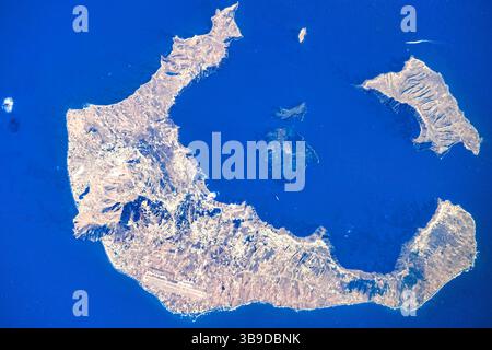 Santorin - Griechenland Stockfoto
