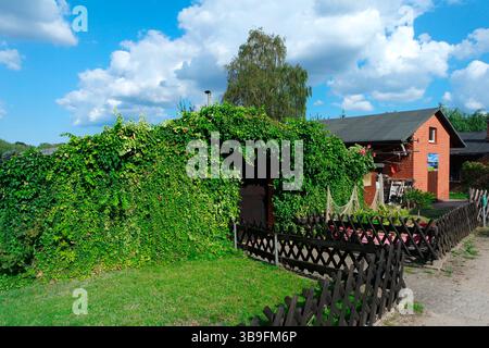 Gothmund, Fischerdorf auf der Trave Stockfoto