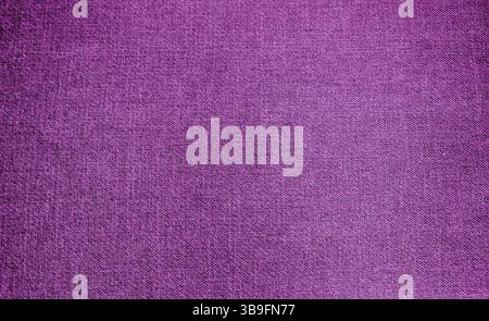 Stoffhintergrund in violettem Violett Stockfoto
