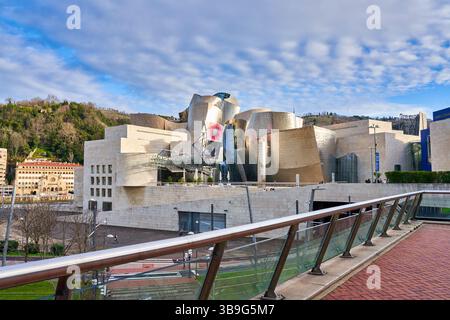 Guggenheim Museum, Bilbao, Baskenland, Spanien Stockfoto