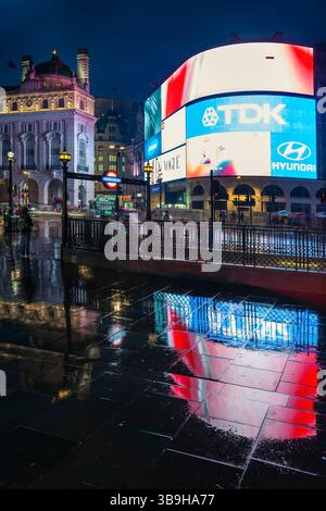 Piccadilly Circus, City of Westminster, London, England, Vereinigtes Königreich Stockfoto