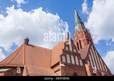 St. Martin's Church, Nienburg/Weser, Niedersachsen, Deutschland, Europa Stockfoto