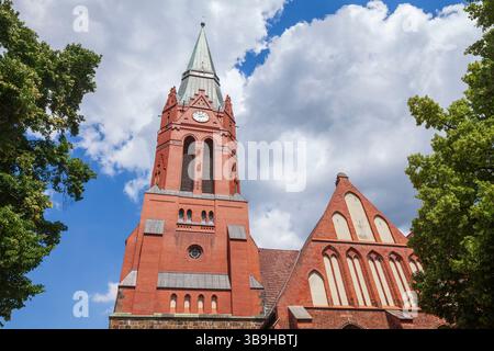 St. Martin's Church, Nienburg/Weser, Niedersachsen, Deutschland, Europa Stockfoto