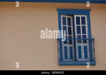 Sao Luiz do Paraitinga, SP, Brasilien - 10. februar 2025 - Kolonialbau Stockfoto