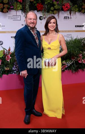 09.05.2025, Natalia Avelon, bei der 75. Verleihung Deutscher Filmpreis, 2025, in Berlin, Roter Teppich, Berlin Deutschland, Deutschland *** 09,05 2025, Natalia Avelon, bei der 75. Verleihung des Deutschen Filmpreises, 2025, in Berlin, Roter Teppich, Berlin Deutschland Stockfoto